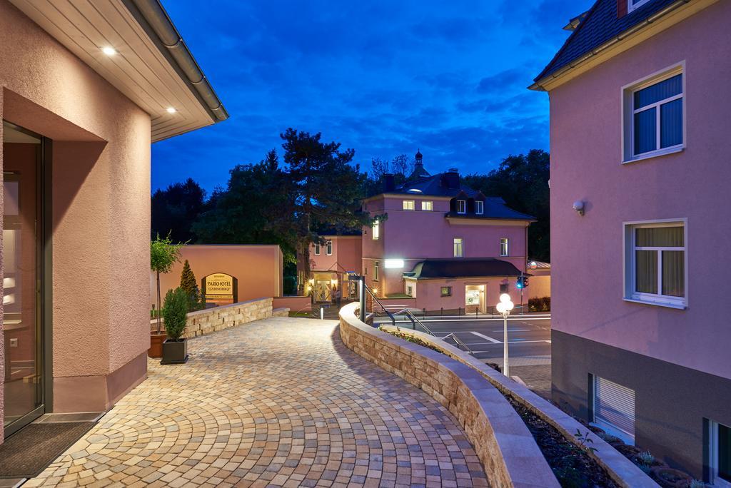 Parkhotel Gueldene Berge Weissenfels Exterior photo